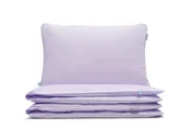 Pościel dla dzieci - pościel basic lawendowy 90x120 cm + 1x 60x40 cm - miniaturka - grafika 1