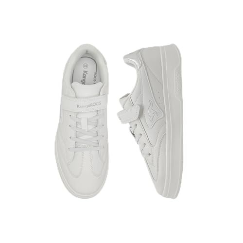 KangaROOS K-gk Ready Ev sneakersy dziewczęce, Bia?e srebro, 39 EU