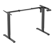 Biurka gamingowe - Silver Monkey Stelaż elektryczny EDF-180 black - miniaturka - grafika 1