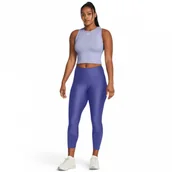 Legginsy - Damskie legginsy treningowe Under Armour Vanish Breeze Ankle Legging - fioletowe - miniaturka - grafika 1