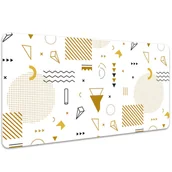 Podkładki na biurko - Ochronna podkładka na biurko Świat figur 100x50 cm, Dywanomat - miniaturka - grafika 1