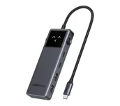 Huby USB - UGREEN CM888 6w1 2x USB HDMI 4K 2x USB-C 3.2 PD Szary 35998 - miniaturka - grafika 1