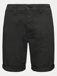 Blend Szorty materiałowe 20716620 Czarny Slim Fit - Spodenki męskie - miniaturka - grafika 1