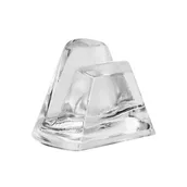 Stojaki na ręczniki papierowe - Serwetnik szklany 9,5 x 5,5 cm - miniaturka - grafika 1