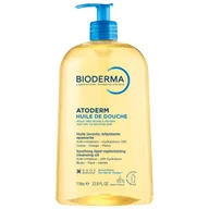 Kosmetyki do kąpieli - Bioderma Atoderm Huile de Douche, nawilżający olejek do kąpieli i pod prysznic, od 1 dnia życia, 1 l USZKODZONE OPAKOWANIE - miniaturka - grafika 1