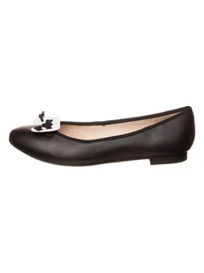 Clarks Skórzane baleriny "Carousel Ride" w kolorze czarnym - Baleriny - miniaturka - grafika 1