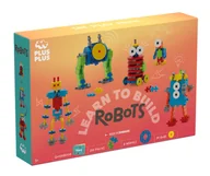 Roboty dla dzieci - Plus-Plus, klocki, Naucz się budować roboty- 275 elementów - miniaturka - grafika 1