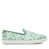 Trampki męskie - Tenisówki Lacoste Canvas Resort 123 2 Cma 745CMA0038WG1 Biały - miniaturka - grafika 1