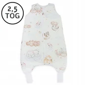 Śpiworki dla dzieci - ﻿Śpiworek z nogawkami 68-86 S Całoroczny WZORY! - miniaturka - grafika 1