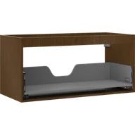 Szafki łazienkowe - Mexen Box-A korpus szafki podumywalkowej 100 cm, 1 szuflada, orzech - 91AX0-1000-470-1-86 - miniaturka - grafika 1