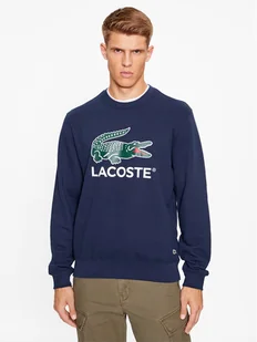 Lacoste Bluza SH1281 Granatowy Regular Fit - Bluzy męskie - miniaturka - grafika 1