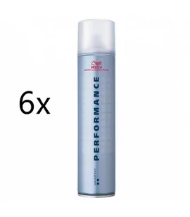 Wella Professionals Performance Lakier Bardzo Mocny 6 X 500ml 0000022481 - Kosmetyki do stylizacji włosów - miniaturka - grafika 1