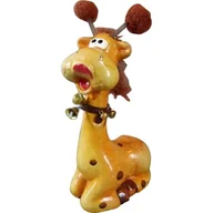 Figurki dla dzieci - Figurka żyrafa 19x9 cm, kolor brązowy - miniaturka - grafika 1