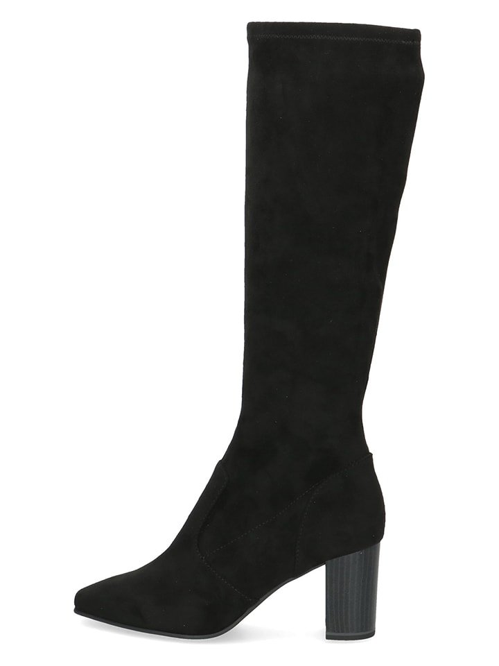 Caprice Kozaki w kolorze czarnym