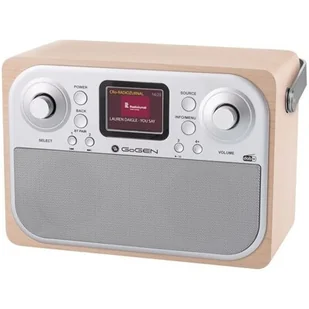 GoGEN DAB 700 BTCS  srebrno-brązowe - Radia - miniaturka - grafika 1