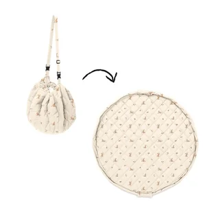 Play&Go Mata i Worek na Zabawki i Akcesoria Soft Organic Rabbit - Maty edukacyjne - miniaturka - grafika 1