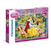 Puzzle - Clementoni Puzzle królewna śnieżka roszpunka 2x20 - miniaturka - grafika 1