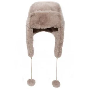 Rockahula Kids - czapka zimowa futerko Teddy Fur Brown 3 - 6 lat - Czapki dla dzieci - miniaturka - grafika 1