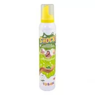 Kosmetyki kąpielowe dla dzieci - Tuban Multisensoryczny pianko-żel Shock, jabłkowy, 200 ml - miniaturka - grafika 1