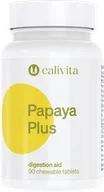 Suplementy naturalne - Papaya Plus 90 tabletek - masa netto: 55,9 g - miniaturka - grafika 1
