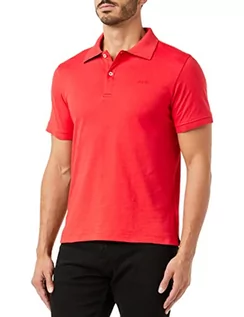 Koszulki męskie - Geox Męska koszulka polo M (DE), Aura ORANGE, XL, Aura Orange, XL - grafika 1