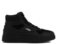 Buty dla dziewczynek - Buty dziecięce Fila FFT004883052 ARCADE MID TEENS Czarne - miniaturka - grafika 1