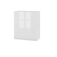 Meble kuchenne - Rimini Szafka Wisząca Pod Ociekarkę Lewa Gc-60 Biały Połysk - miniaturka - grafika 1