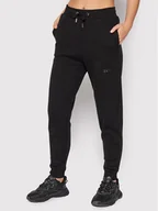 Spodnie sportowe damskie - Guess Spodnie dresowe V2RB23 K9V31 Czarny Regular Fit - miniaturka - grafika 1