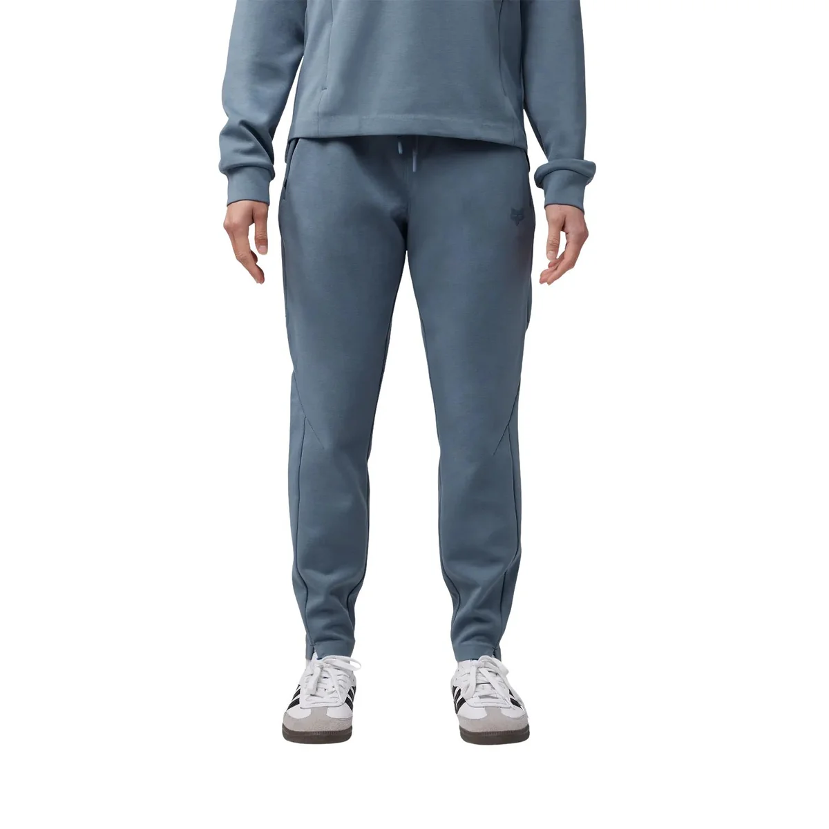 Spodnie damskie Fox Fise Fleece dresowe szare joggery r. L