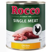 Mokra karma dla psów - Korzystny pakiet Rocco Single Meat, 12 x 800 g - Kurczak - miniaturka - grafika 1