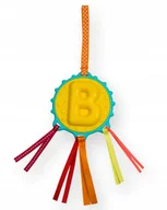 Gryzaki dla dzieci - Ebulobo Gryzak Literka "B" z grzechotką - miniaturka - grafika 1