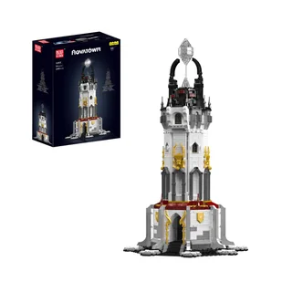 Średniowieczna latarnia morska, wieża gotycka LED - Klocki konstrukcyjne MOULD KING 2199el. TECHNIC - Klocki - miniaturka - grafika 1