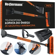 Akcesoria do mycia samochodu - Zestaw do odśnieżania auta Skrobaczka szyby 5w1 Heckermann 9471 - miniaturka - grafika 1