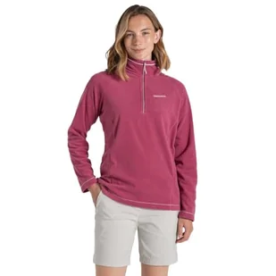 Craghoppers Damska bluza polarowa z zamkiem do połowy, Dusky Hibiscus, 24 - Bluzy damskie - miniaturka - grafika 1