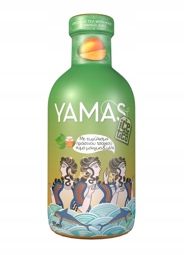 Zgrzewka Ice Tea zielona herbata z mango i miodem Yamas 12x355ml