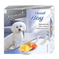 Mokra karma dla psów - MOMENTS Pies Good Boy (kurczak i łosoś) 10 x 125 g - miniaturka - grafika 1
