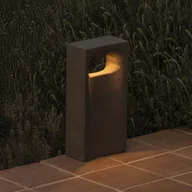 Lampy ogrodowe - FARO BARCELONA Lampa ogrodowa stojąca Glint, aluminiowy / szary / cynkowy, beton, nowoczesny - miniaturka - grafika 1