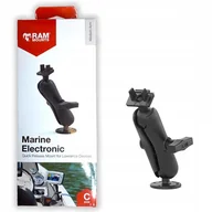 Uchwyty samochodowe do telefonów - RAM Mount Uchwyt Do Marynistyki Echosondy Wędki - miniaturka - grafika 1