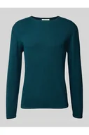 Swetry męskie - Sweter o kroju regular fit z czystej bawełny - Tom Tailor Denim - miniaturka - grafika 1