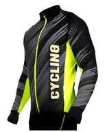 Bluzy na rower - STANTEKS SR0038 Bluza rowerowa kolarska na rower męska ocieplana Termoline L - miniaturka - grafika 1