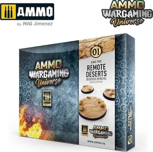Vallejo Ammo: Wargaming Universe 01 - Remote Deserts - Odleg³e pustynie - Modele do sklejania - miniaturka - grafika 1