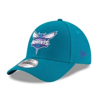 Czapki męskie - Czapka z daszkiem bejsbolowa New Era 9FORTY NBA Charlotte Hornets - 11405615 - miniaturka - grafika 1