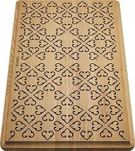 Blanco Deska drewniana jesion z ornamentem 465x285 [FARON XL 6 S] 237591 - Deski do krojenia - miniaturka - grafika 2