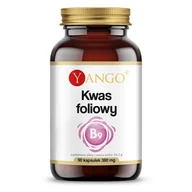 Suplementy naturalne - YANGO Yango Kwas Foliowy 90 k YA0848 - miniaturka - grafika 1