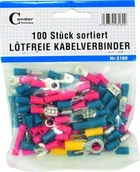 Pozostałe narzędzia ogrodowe - CONDOR Konektory elektryczne Werkzeug 100 szt. - miniaturka - grafika 1