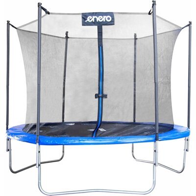 Trampolina ogrodowa ENERO 1078168 244 cm Czarno-niebieski