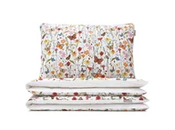 Pościel - pościel bawełna premium - motyle 200x200 (80x70) - miniaturka - grafika 1