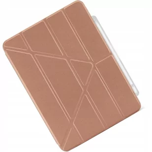 Pipetto Etui Origami No3 Pencil Case do iPad 10.9" 2022, różowozłote - Etui do tabletów - miniaturka - grafika 1
