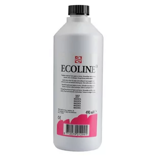 Talens Ecoline farba akwarel płyn 490ml 337 magent - Farby i media malarskie - miniaturka - grafika 1