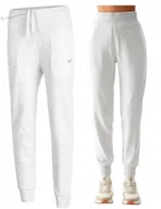 Dresy damskie - 4F DAMSKIE SPODNIE DRESOWE BAWEĹNA / rozm L - miniaturka - grafika 1